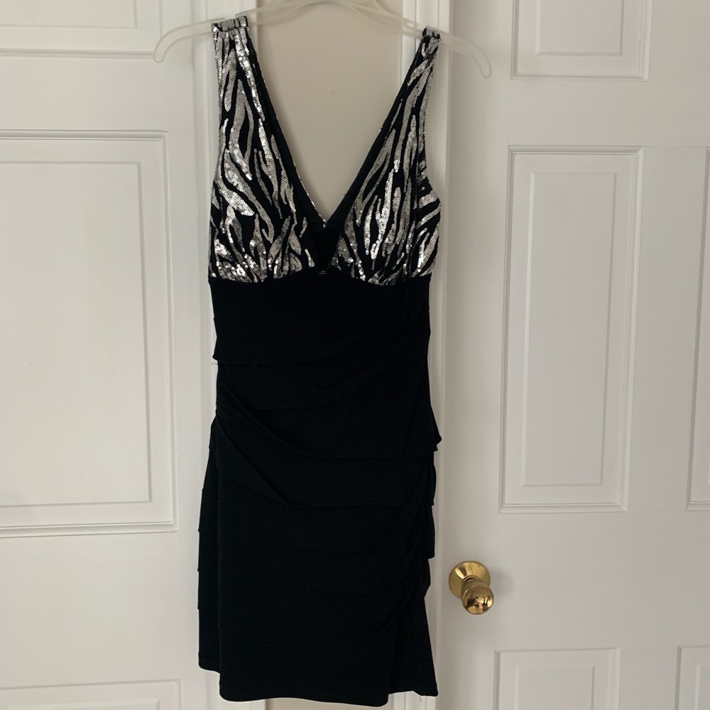 Zebra Print mini dress